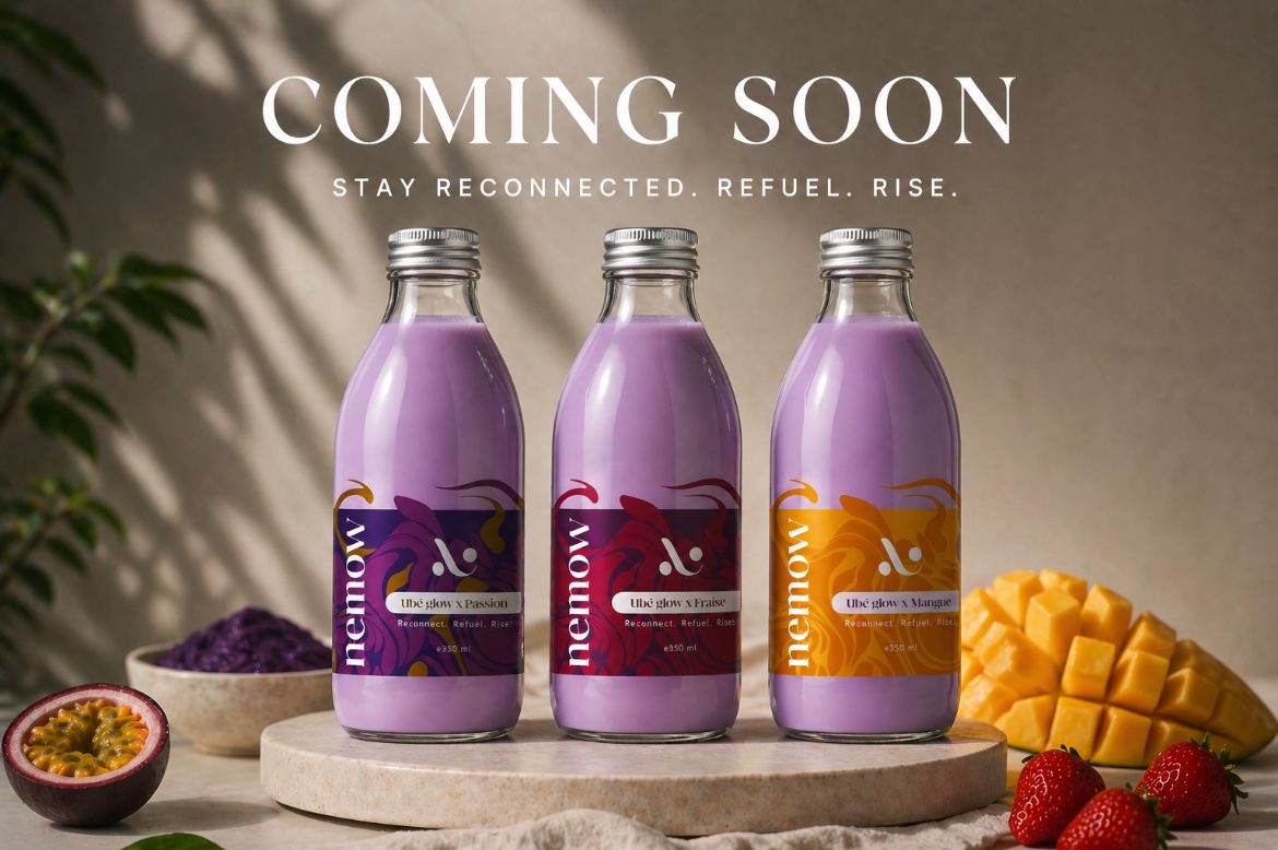Boissons Nemow à base d'ube